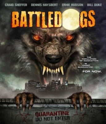 Battledogs movie poster (2013) pillow