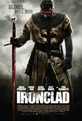 Ironclad movie poster (2010) pillow