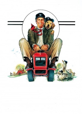 Funny Farm movie poster (1988) wood print