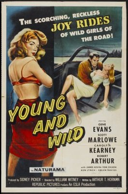 Young and Wild movie poster (1958) Longsleeve T-shirt