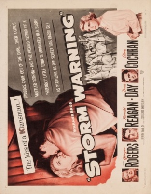 Storm Warning movie poster (1951) pillow