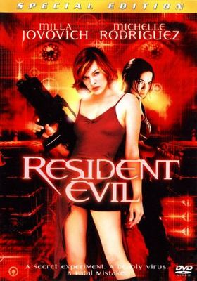 Resident Evil movie poster (2002) wooden framed poster
