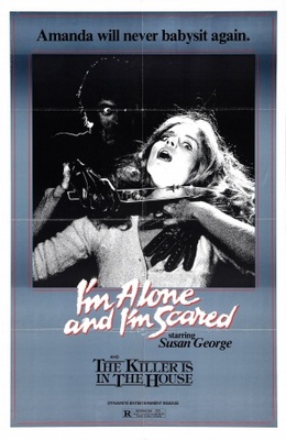 Fright movie poster (1971) metal framed poster