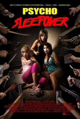 Psycho Sleepover movie poster (2008) canvas poster
