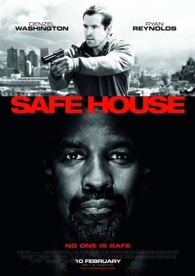 Safe House movie poster (2012) wooden framed poster