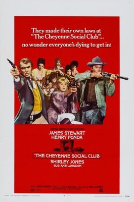 The Cheyenne Social Club movie poster (1970) canvas poster
