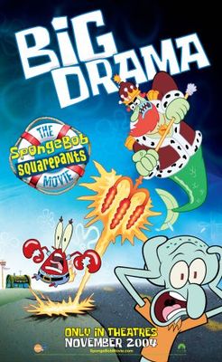 Spongebob Squarepants movie poster (2004) t-shirt
