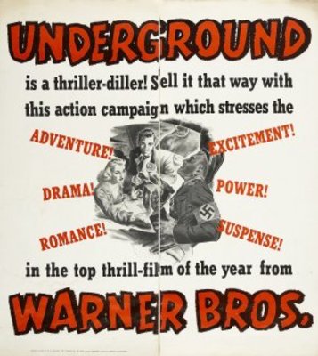 Underground movie poster (1941) poster