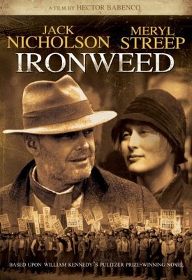 Ironweed movie poster (1987) wood print