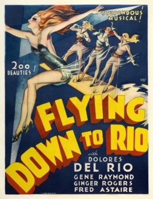 Flying Down to Rio movie poster (1933) canvas poster