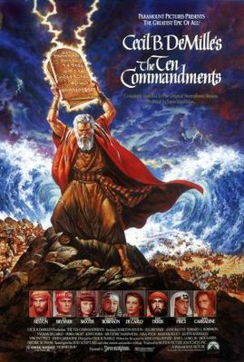 The Ten Commandments movie poster (1956) Poster MOV_8e7d6116