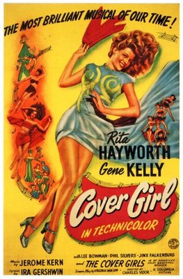 Cover Girl movie poster (1944) metal framed poster