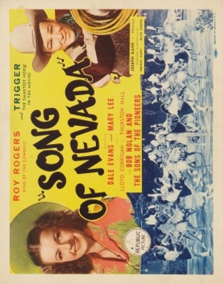 Song of Nevada movie poster (1944) canvas poster