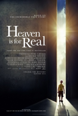 Heaven Is for Real movie poster (2014) wooden framed poster