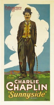 Sunnyside movie poster (1919) poster with hanger