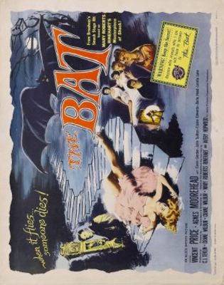 The Bat movie poster (1959) canvas poster