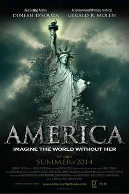 America movie poster (2014) canvas poster