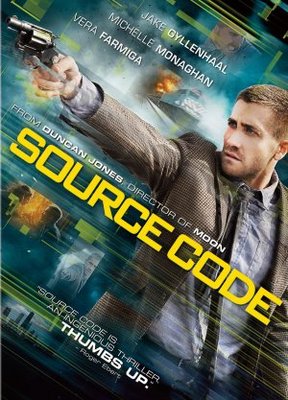 Source Code movie poster (2011) tote bag