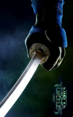 Teenage Mutant Ninja Turtles movie poster (2014) wood print