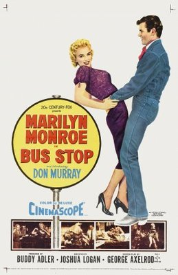 Bus Stop movie poster (1956) metal framed poster