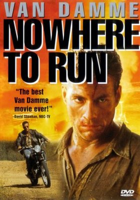 Nowhere To Run movie poster (1993) tote bag