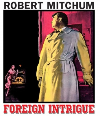 Foreign Intrigue movie poster (1956) pillow