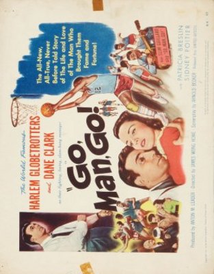 Go, Man, Go! movie poster (1954) metal framed poster