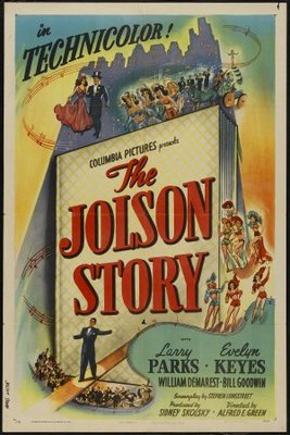 The Jolson Story movie poster (1946) wooden framed poster