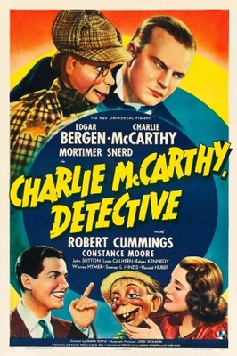 Charlie McCarthy, Detective movie poster (1939) pillow