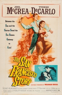 The San Francisco Story movie poster (1952) canvas poster