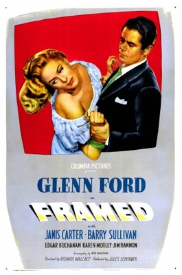 Framed movie poster (1947) metal framed poster