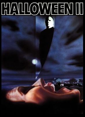 Halloween II movie poster (1981) pillow