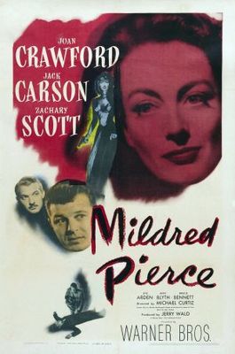 Mildred Pierce movie poster (1945) canvas poster