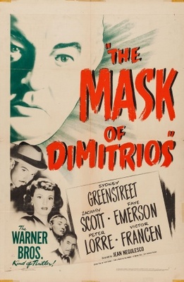 The Mask of Dimitrios movie poster (1944) pillow