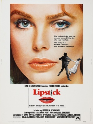 Lipstick movie poster (1976) mouse pad
