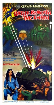 Battle Beneath the Earth movie poster (1967) tote bag