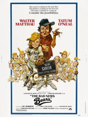 The Bad News Bears movie poster (1976) t-shirt