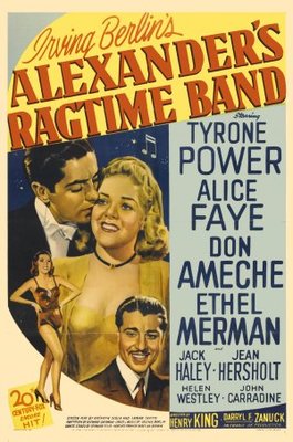 Alexander's Ragtime Band movie poster (1938) wooden framed poster