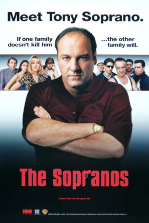 The Sopranos movie poster (1999) pillow