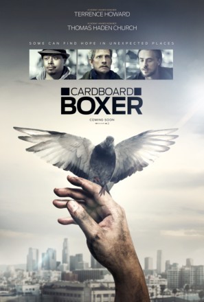 Cardboard Boxer movie poster (2016) metal framed poster