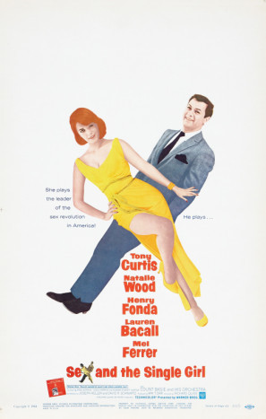 Sex and the Single Girl movie poster (1964) wooden framed poster