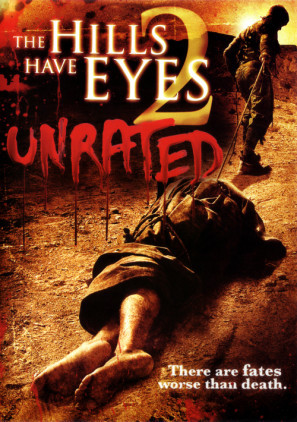 The Hills Have Eyes 2 movie poster (2007) metal framed poster
