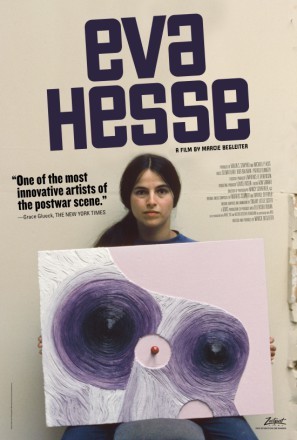 Eva Hesse movie poster (2016) canvas poster