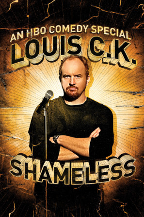 Louis C.K.: Shameless movie poster (2007) wooden framed poster