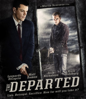 The Departed movie poster (2006) wooden framed poster
