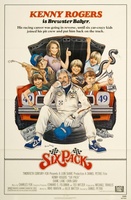 Six Pack movie poster (1982) t-shirt #749963