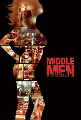 Middle Men movie poster (2009) wood print