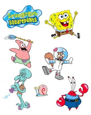 SpongeBob SquarePants movie poster (1999) Stickers MOV_902c9f83