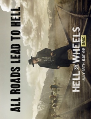 Hell on Wheels movie poster (2011) t-shirt