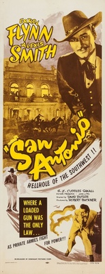 San Antonio movie poster (1945) mouse pad